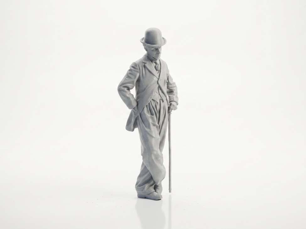 Charlie Chaplin Figurine Celebrity 3D Printable