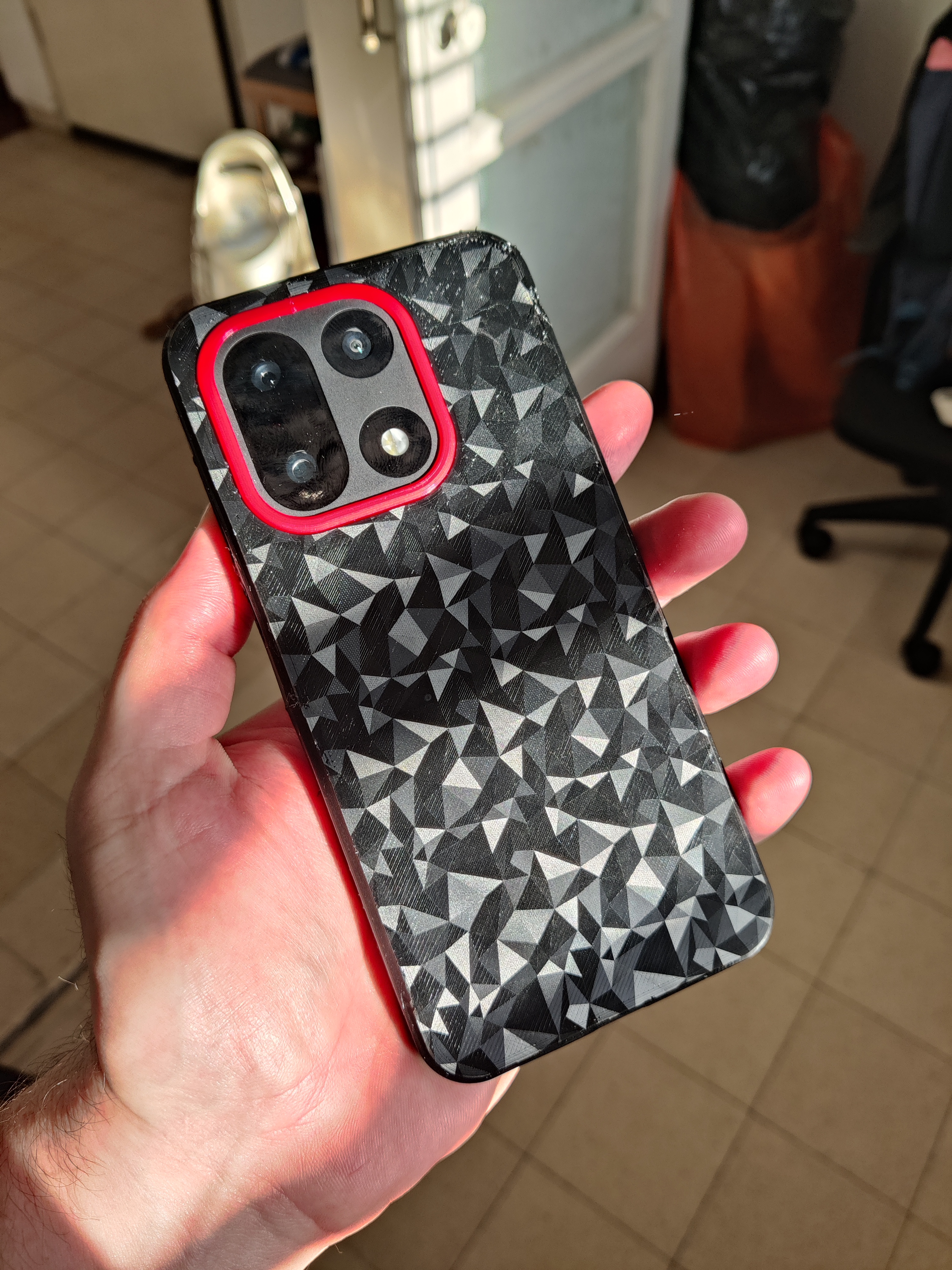 Oneplus 15 case with camera protection and button cutouts