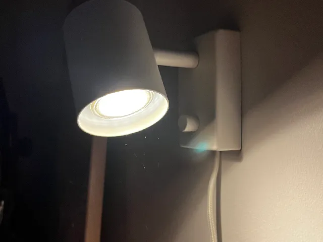 NYMÅNE Reading Lamp Command Strip Conversion - Flush Mount