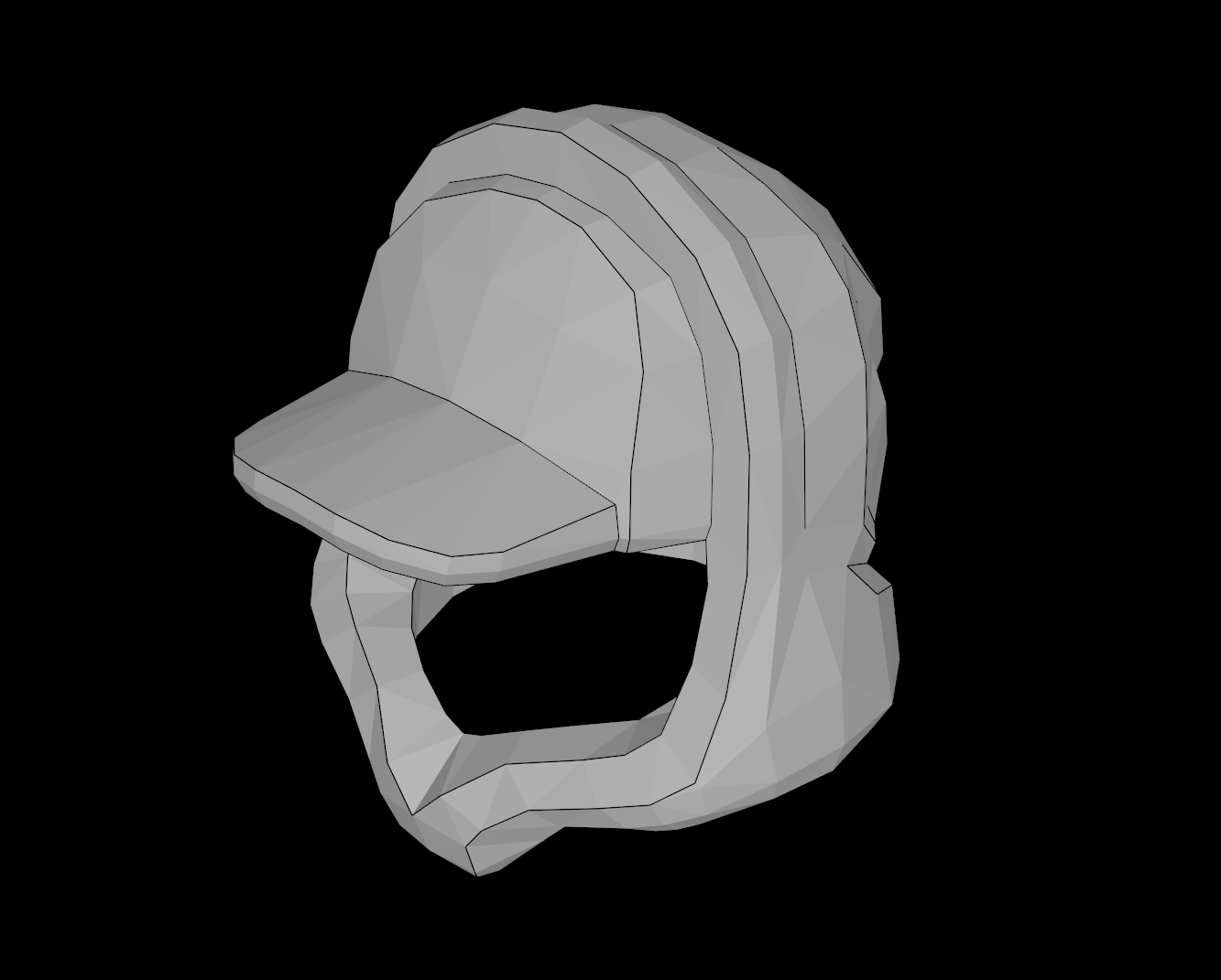 Lego Compatible (52684.dat) Minifig Headgear Hood Hoodie with Molded Cap