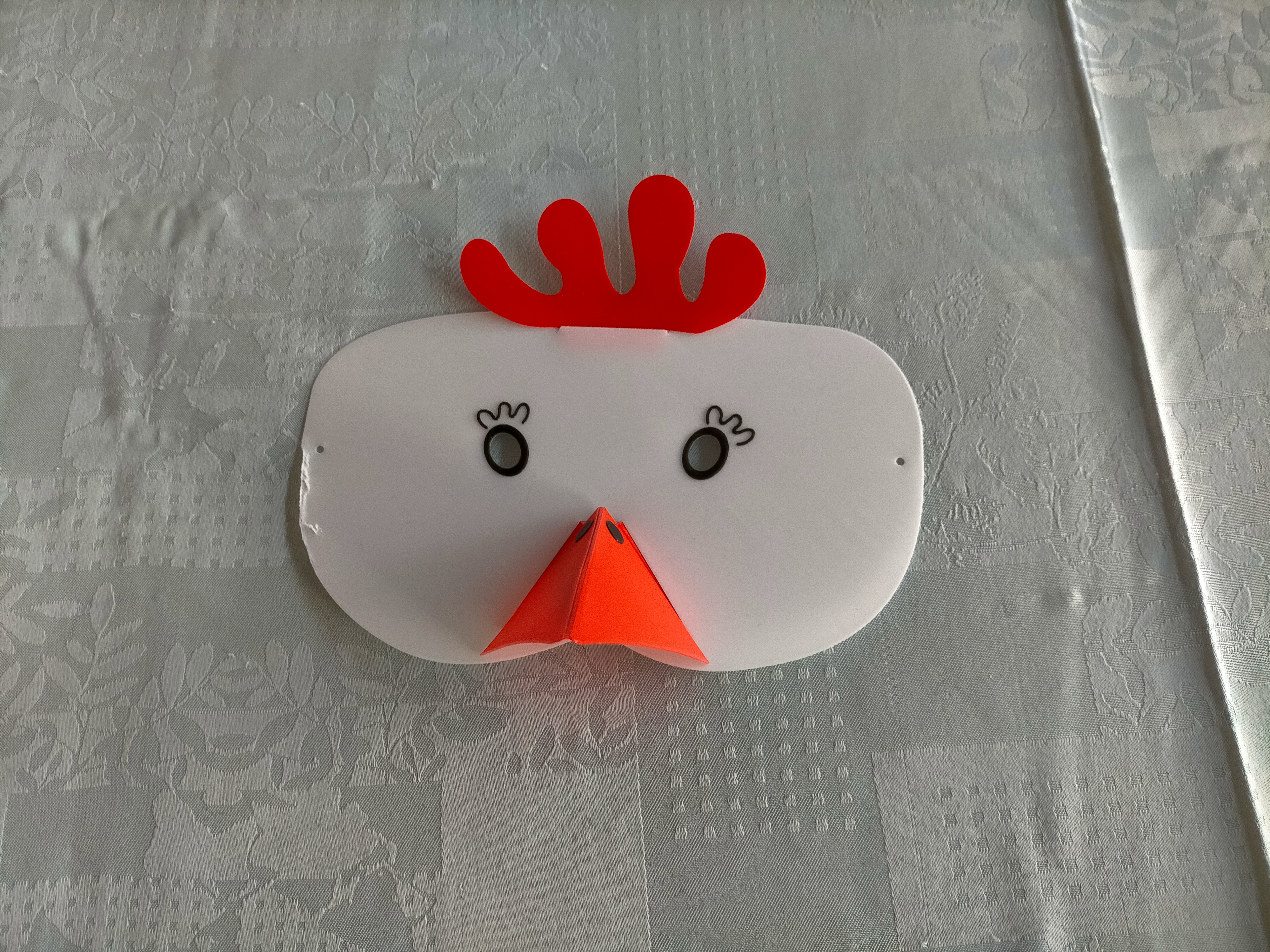 Masque de poule - chicken mask