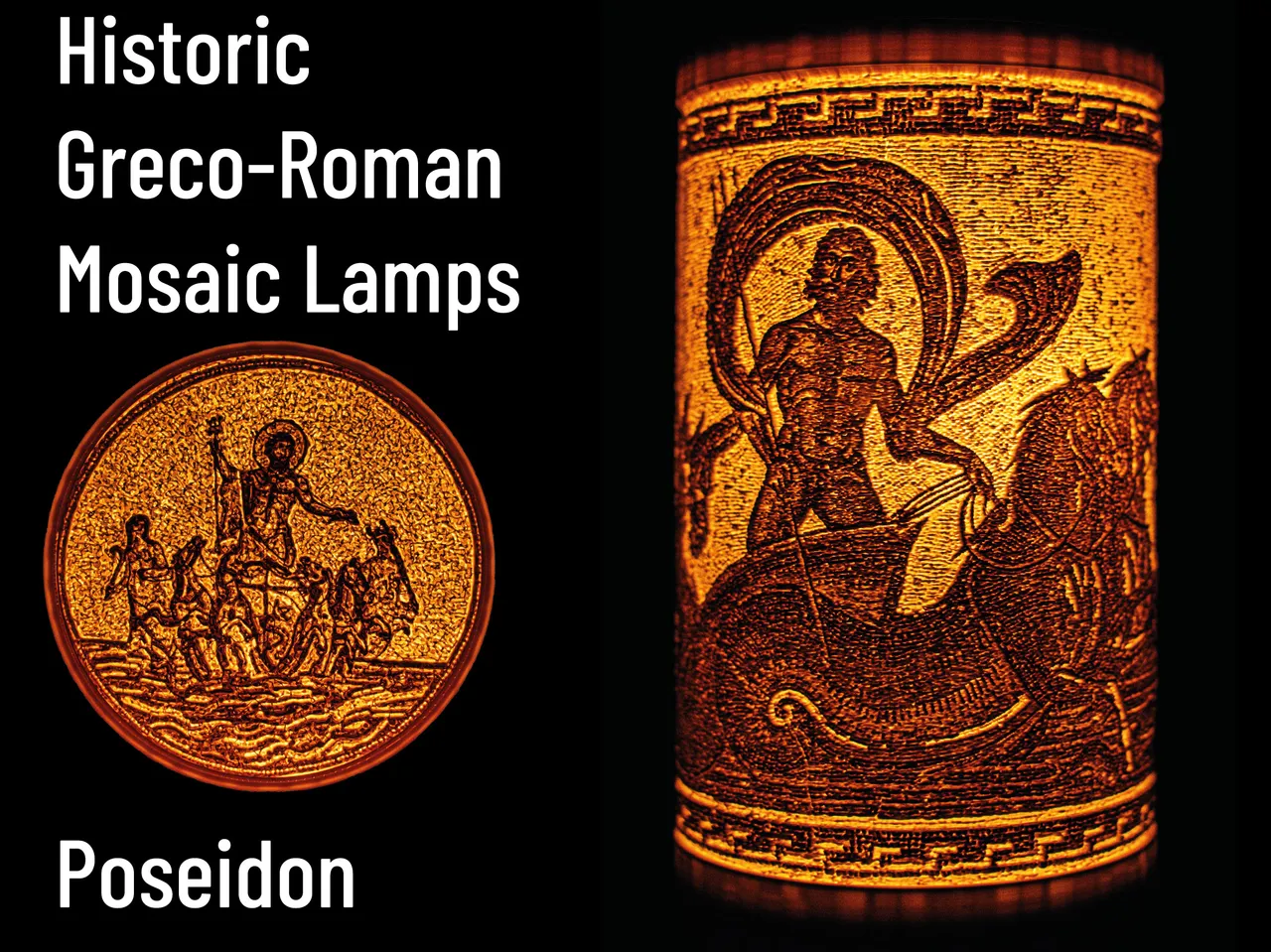 Historic Greco-Roman Mosaic Lamps by FritzPeppone | Download free