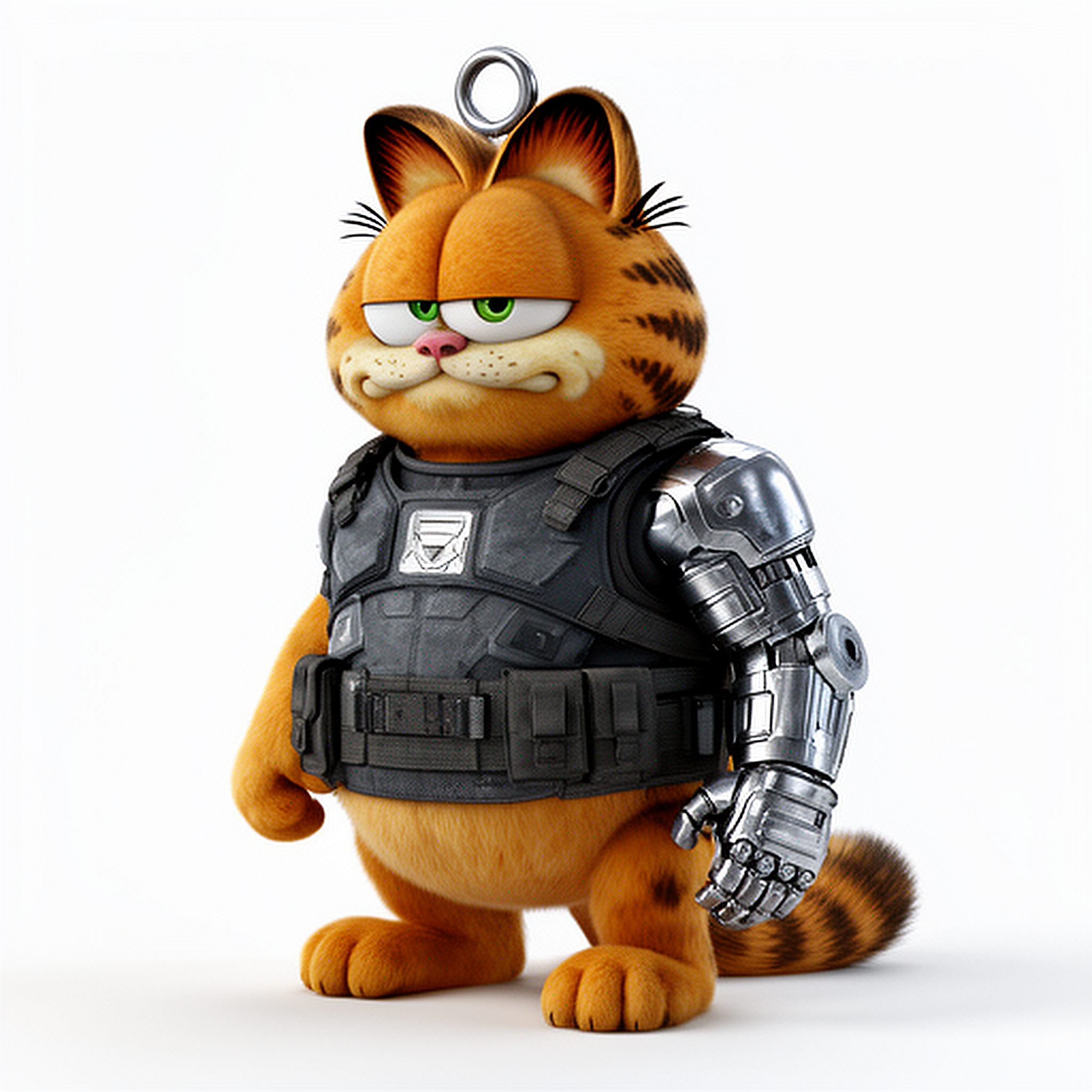 Garfield Winter Soldier Ring Figure