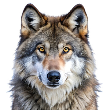 wolf bust