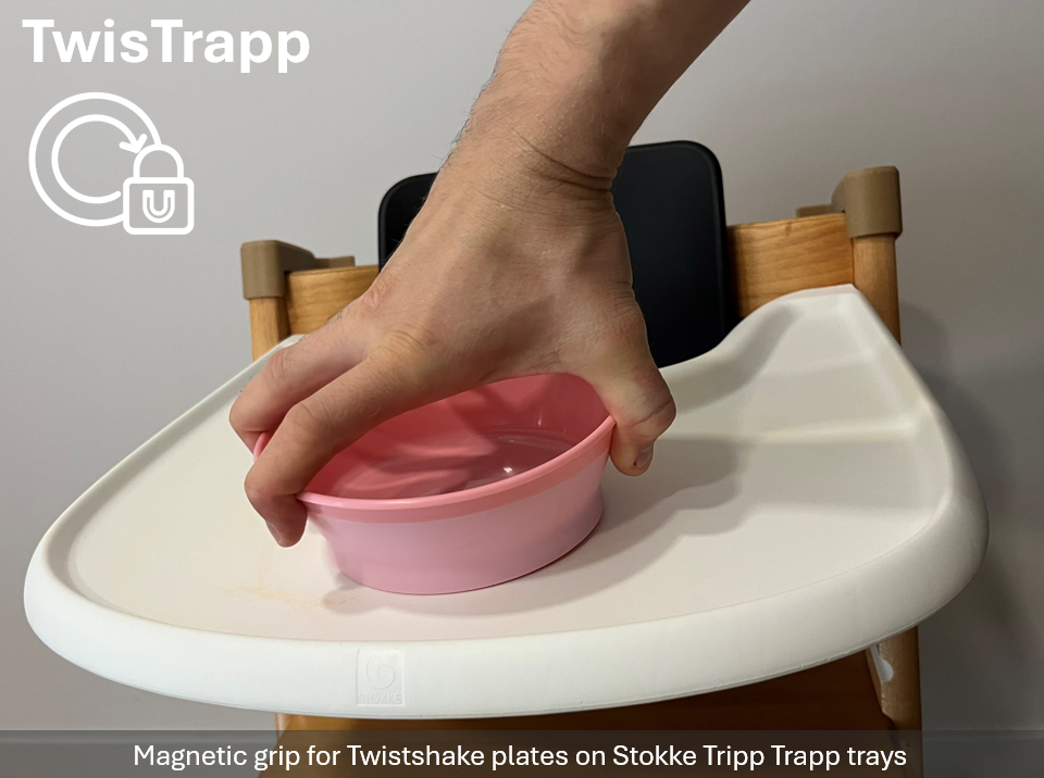 TwisTrapp - Magnetic grip for Twistshake plates