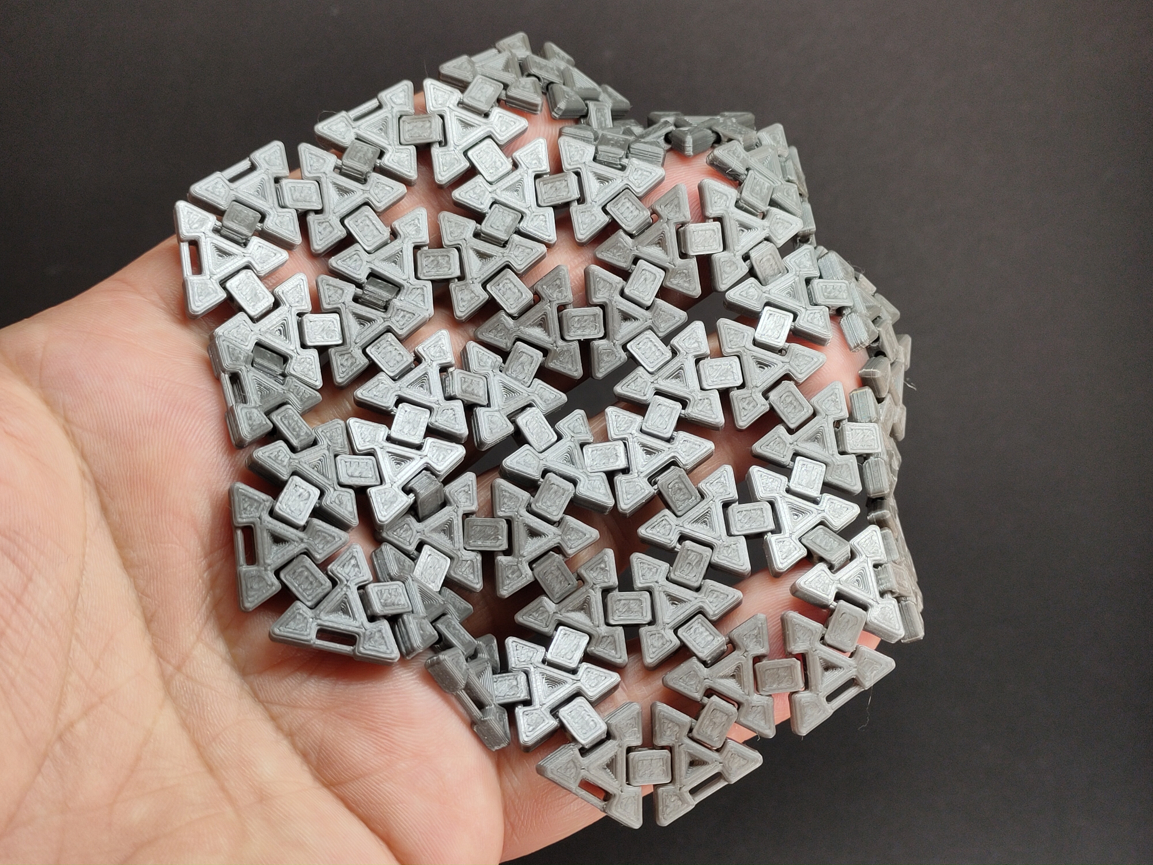 Miniatura 4 do modelo 3D Triangle flexit Fabric