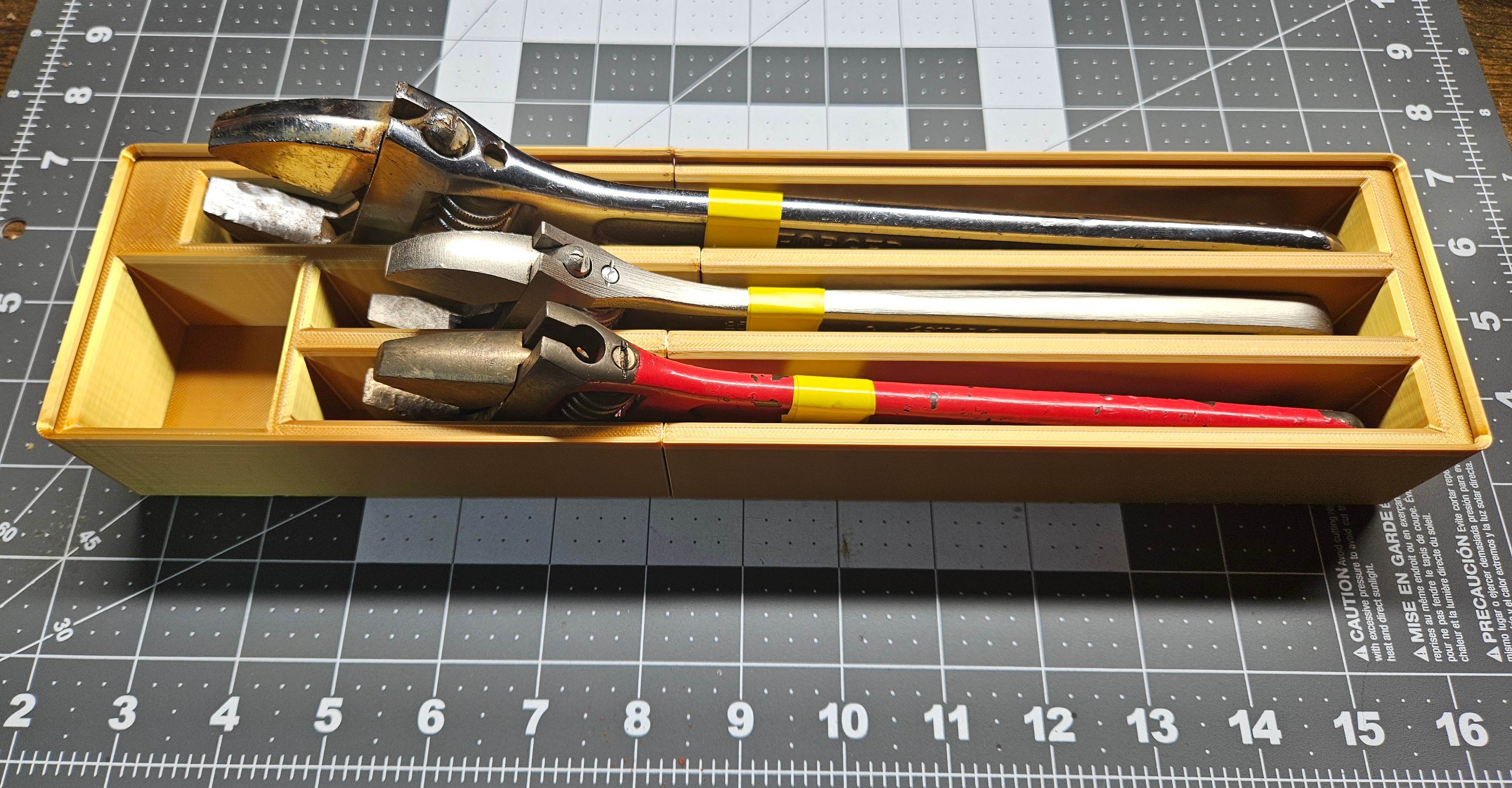 Crescent / Adjustable Wrench Gridfinity