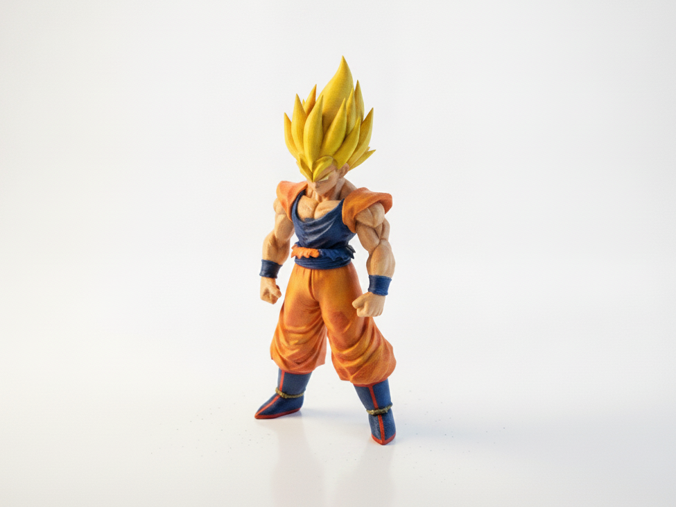 Goku Figurine Anime Manga Collectible 3D Printable