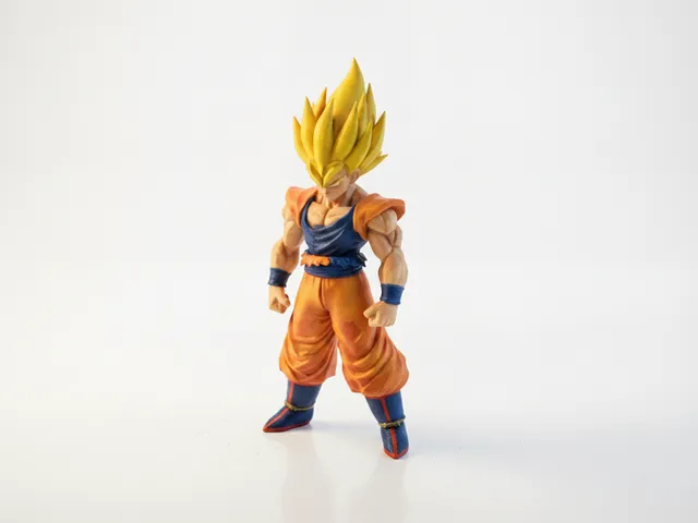 Goku Figurine Anime Manga Collectible 3D Printable