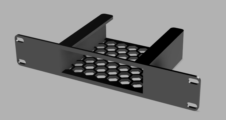 10-inch Rack Mount for Fosi Audio BL20C