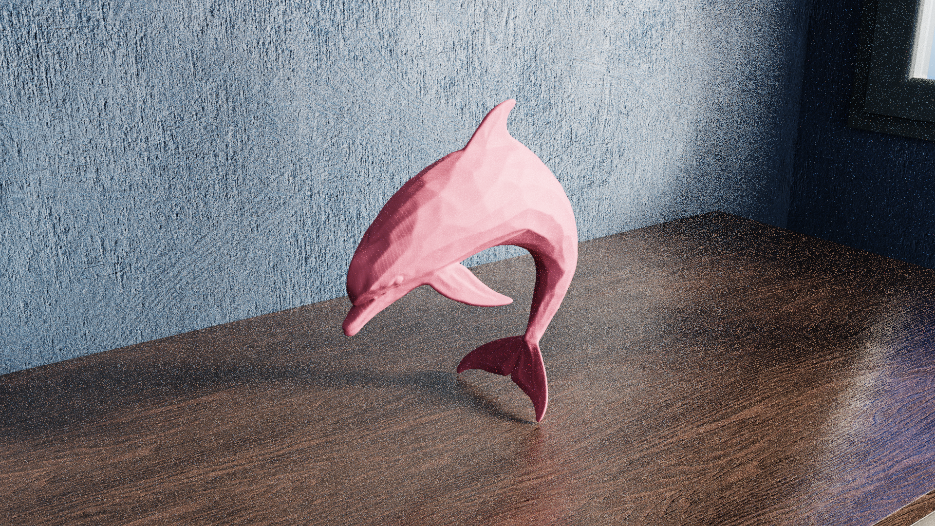Miniatura 9 do modelo 3D Low Poly Dolphin