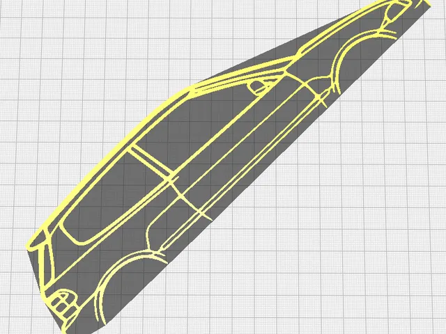Inspired By Honda Civic 1994 Silhouette Wall Art