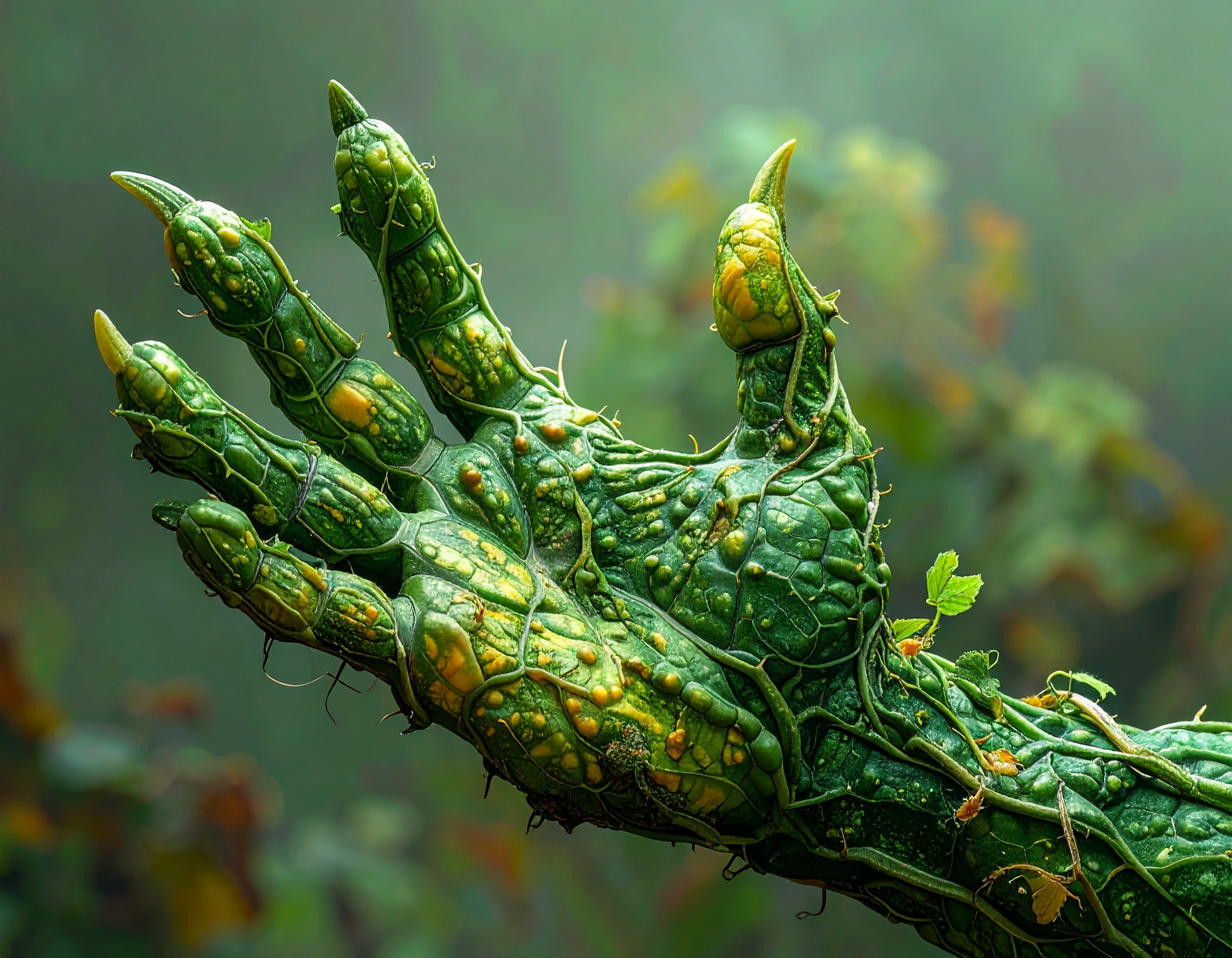 Creepy hand