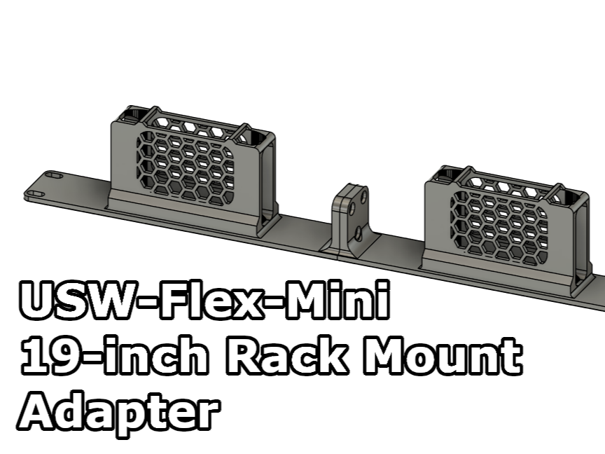 Unifi USW-Flex-Mini 19-inch modular rack mount