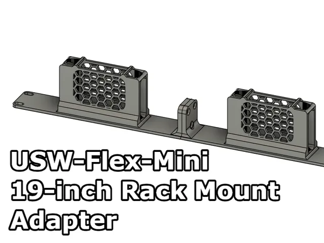 Unifi USW-Flex-Mini 19-inch modular rack mount