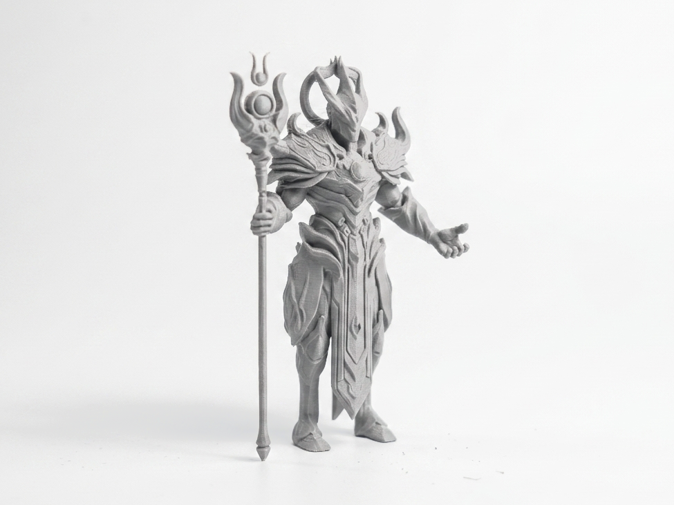 Azir Ancient Sun Emperor Figurine LOL 3D Printable