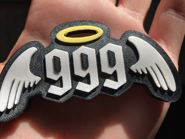 Juice WRLD 999 Magnet/Keychain/Decoration