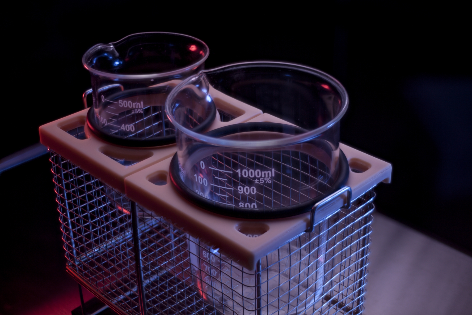 Parametric Beaker Holder for Ultrasonic Cleaners
