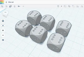 Dice set