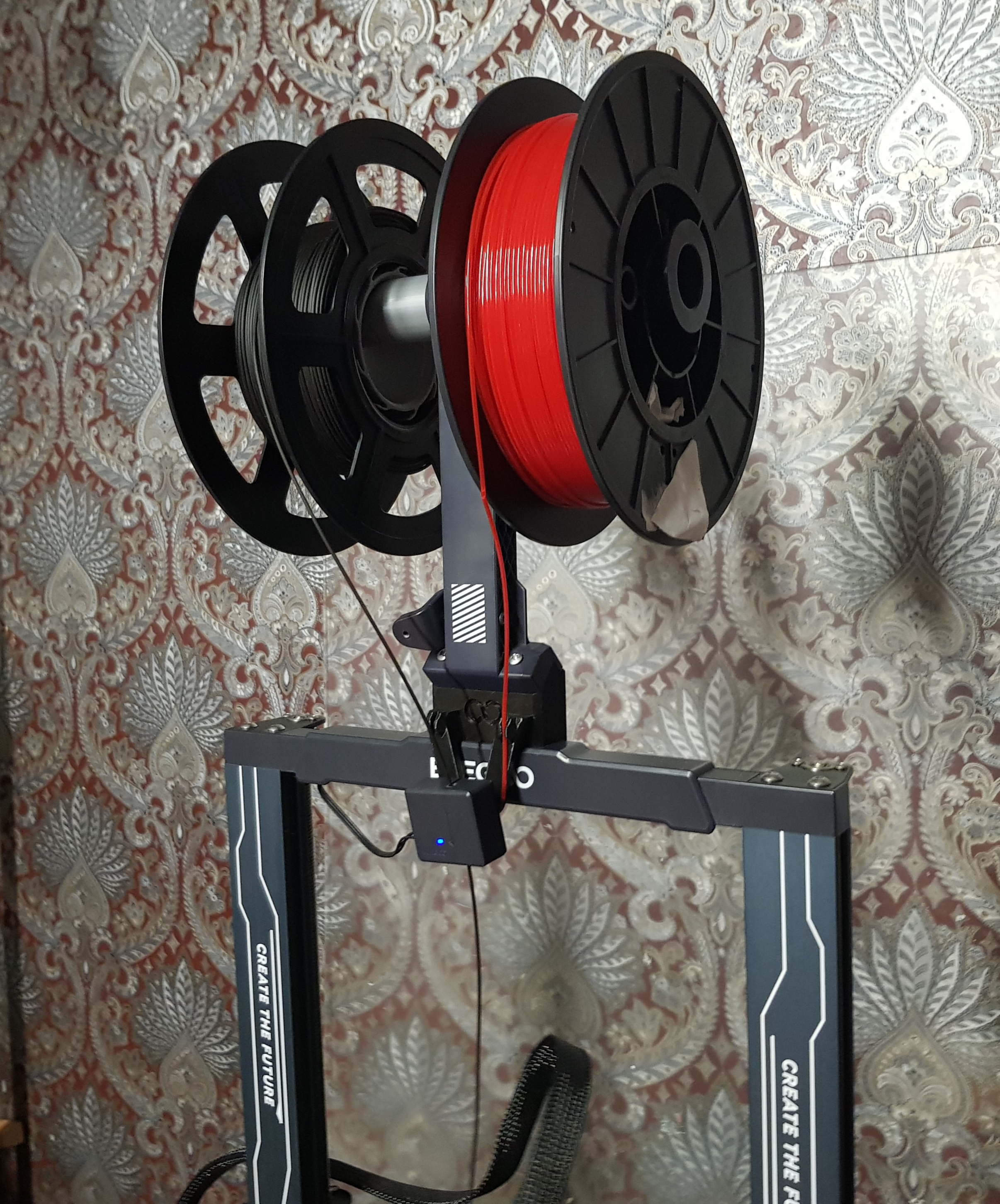 Straight spool arm mod (Neptune 4 or 3 Pro)