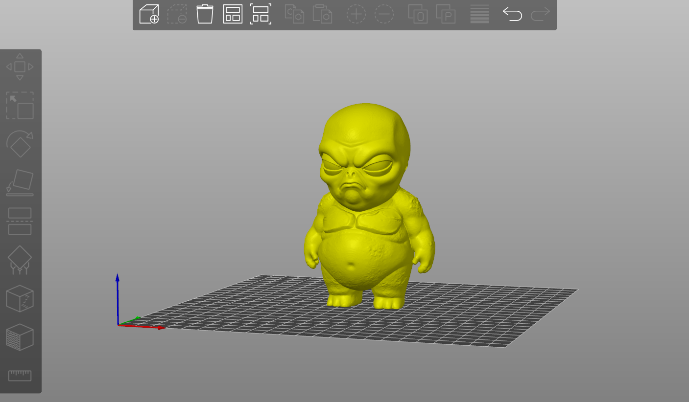Fat Grumpy Alien — miniatura 3