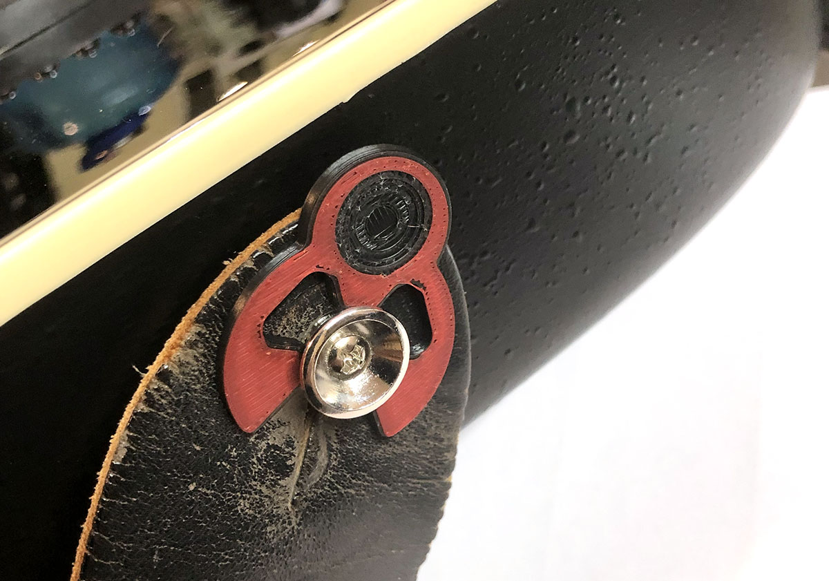 Miniatura 2 do modelo 3D Strap Lock for Guitars