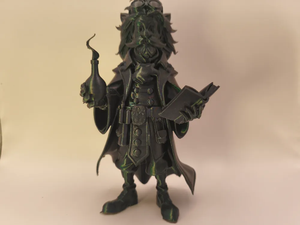 Steampunk Alchemist Figure