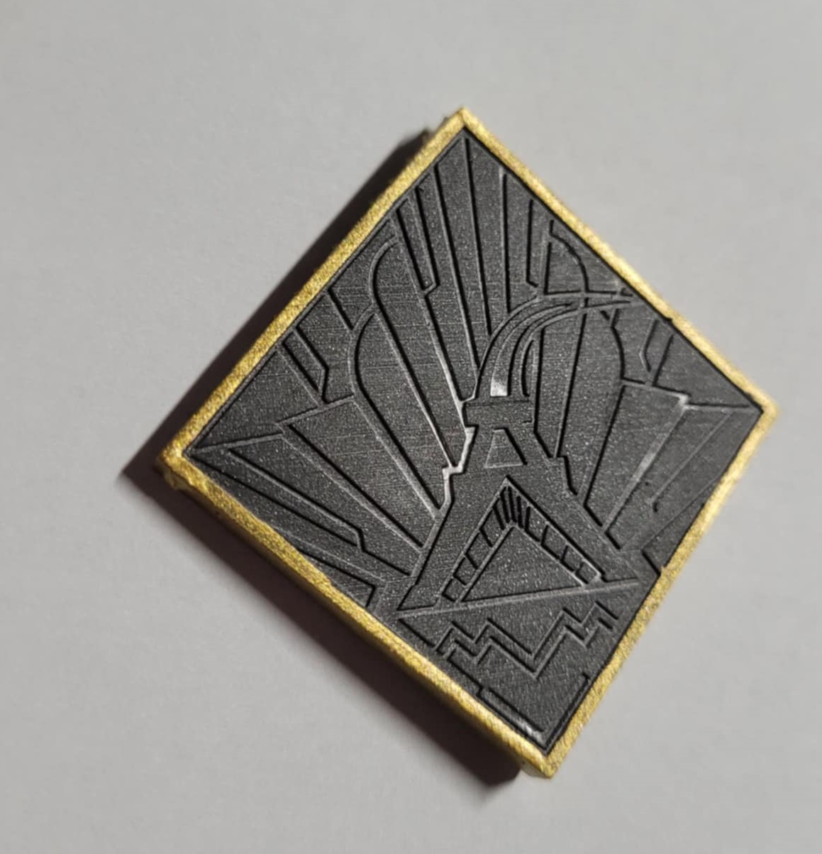 Expeditioner Badge and Fabric Paint Stamp - Clair Obscur: Expedition 33 - MSLA ONLY