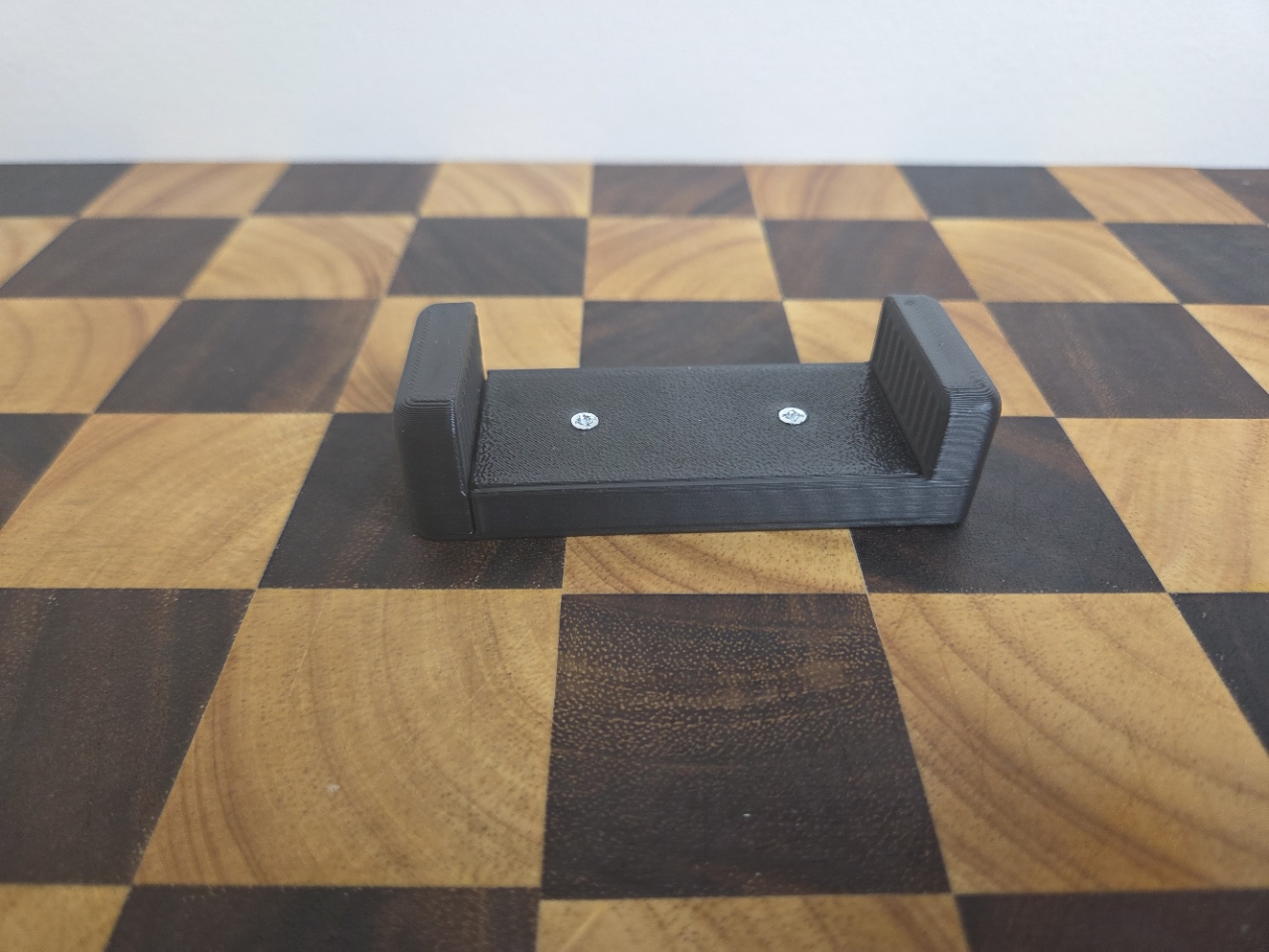 Spring-Loaded Phone Holder for Microphone Arm (1/4" Mount)