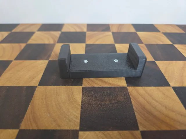 Spring-Loaded Phone Holder for Microphone Arm (1/4" Mount)