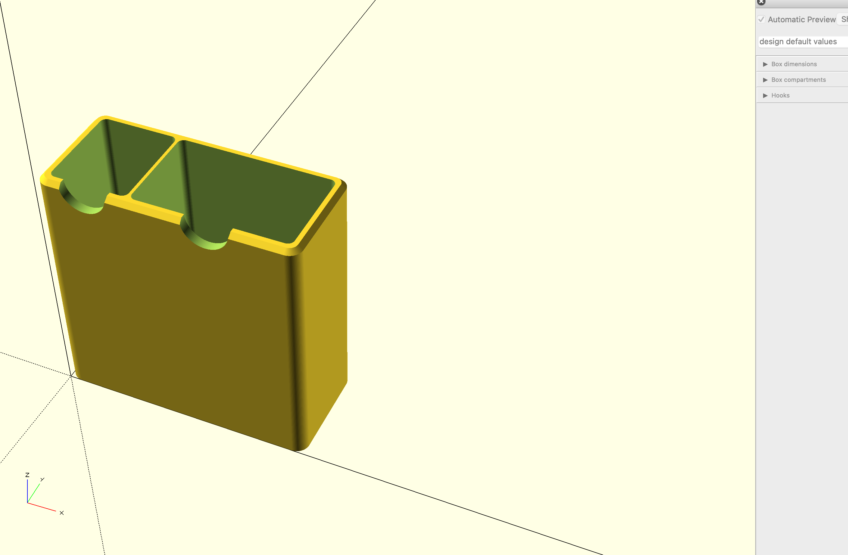 SKÅDIS Box (OpenSCAD) — miniatura 13
