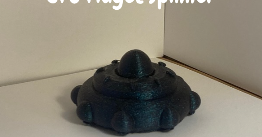 UFO Fidget Spinner by JB
