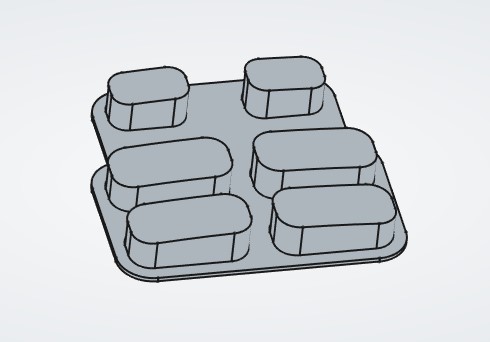 Roku Remote Button Delete, rechargable 6 button