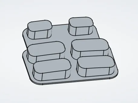 Roku Remote Button Delete, rechargable 6 button