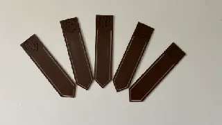 Harry Potter houses bookmark