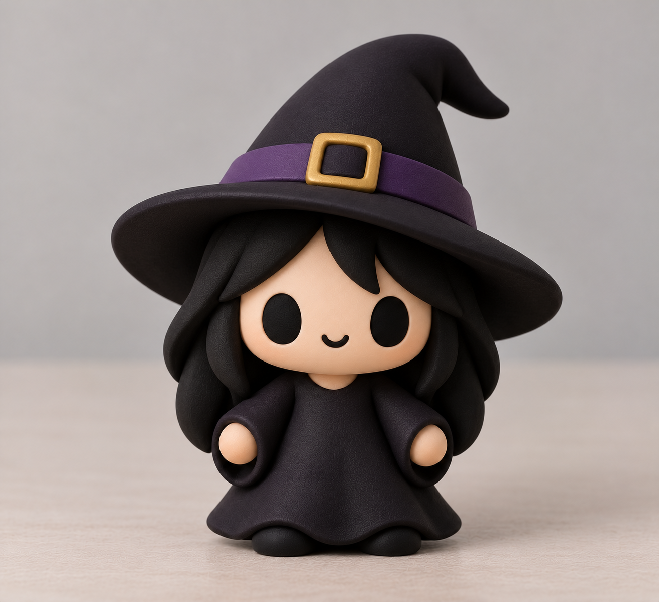 Cute Chibi Witch | Easy 3D Printable Decoration