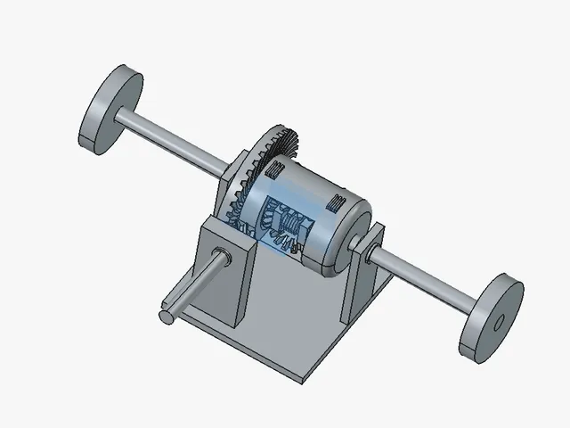 Limited Slip Differential visual learning model