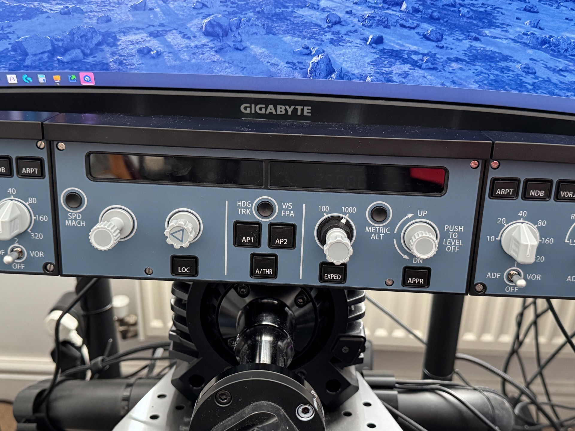 Fanatec DD+  Winctrl FCU mount