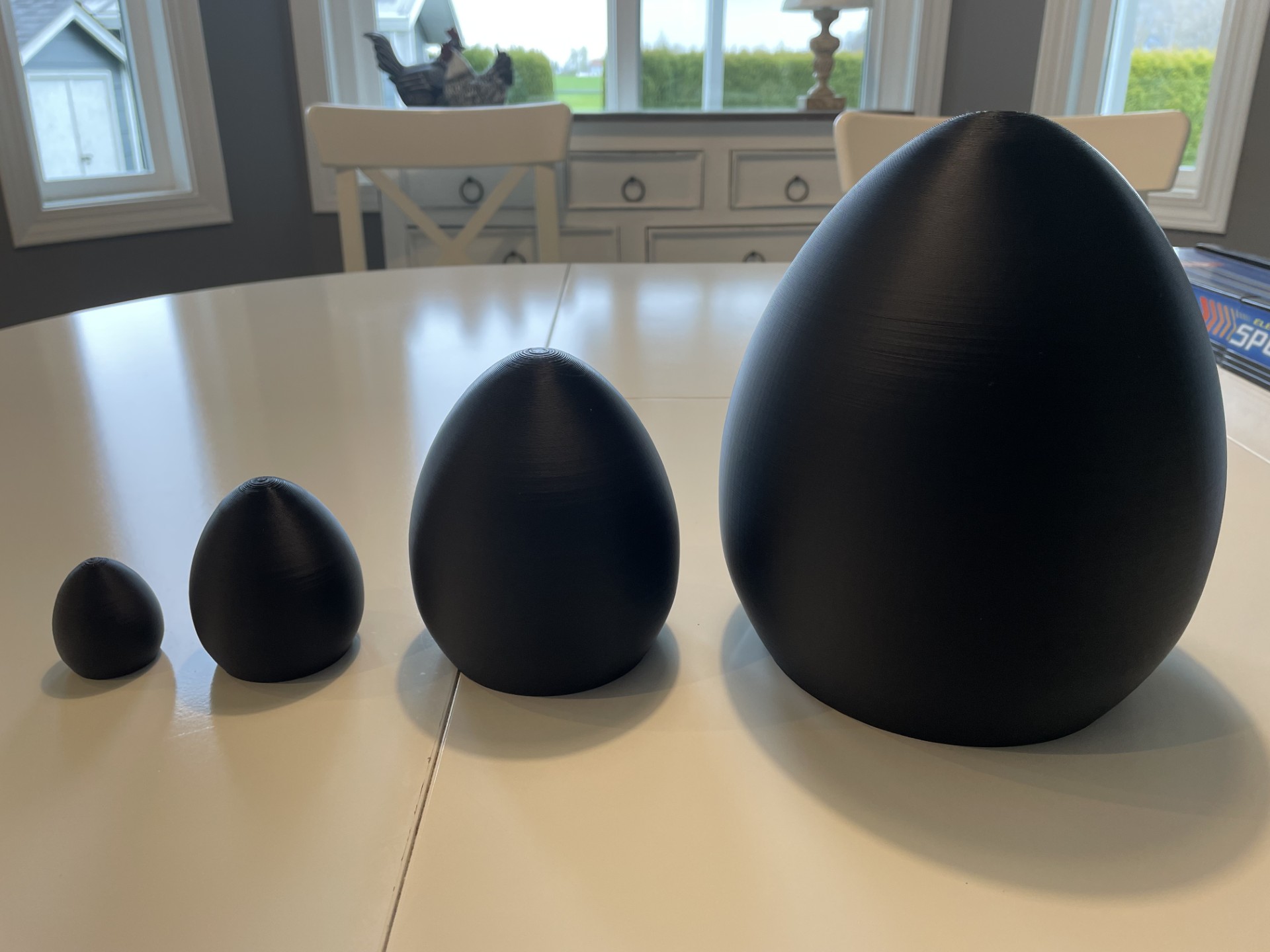 Miniatura 2 do modelo 3D Large Nesting Easter Eggs