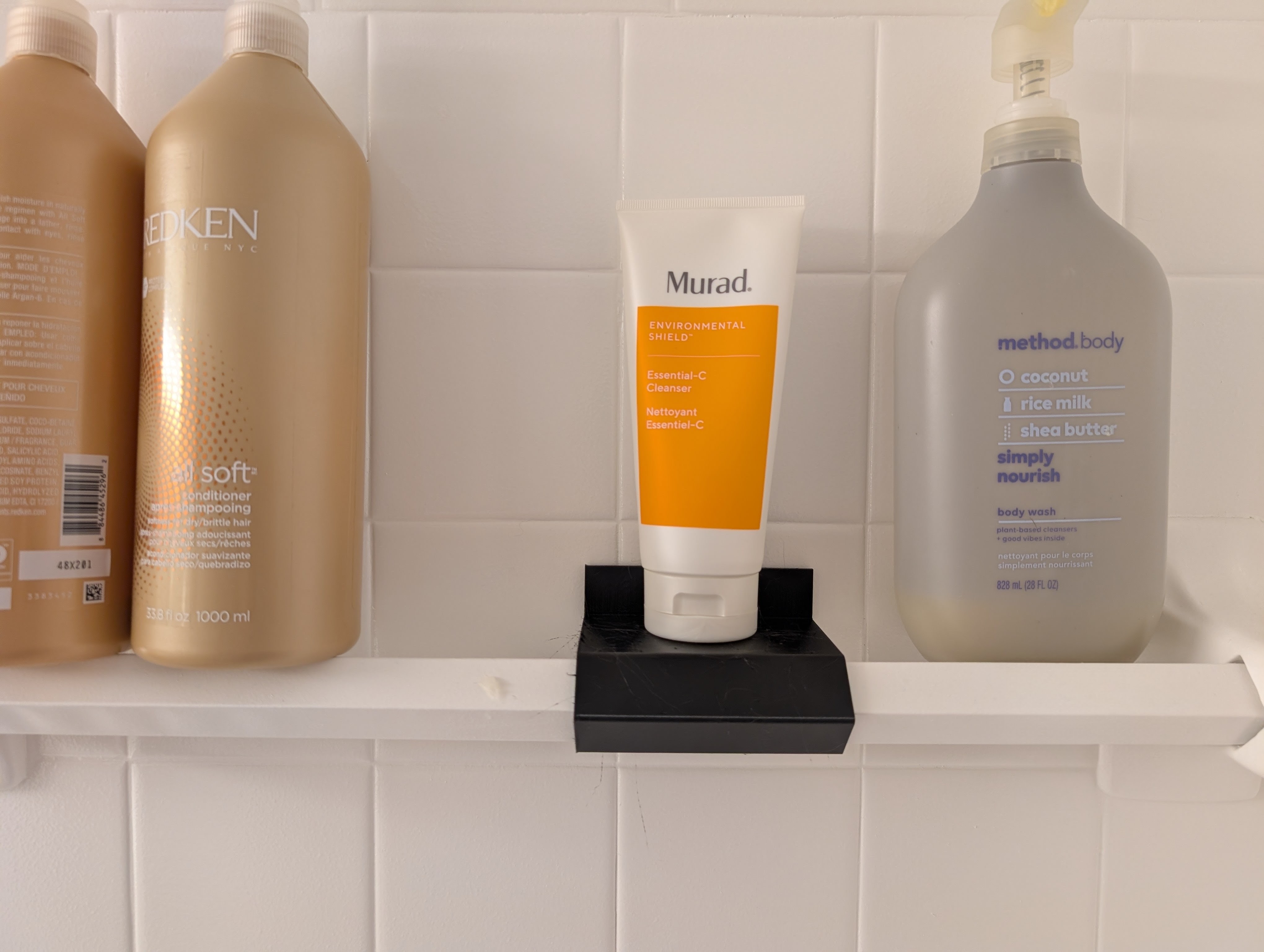 Shower Towel Rod Shelf