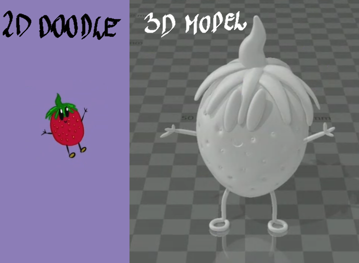 Waterdances doodle #2 - Berry
