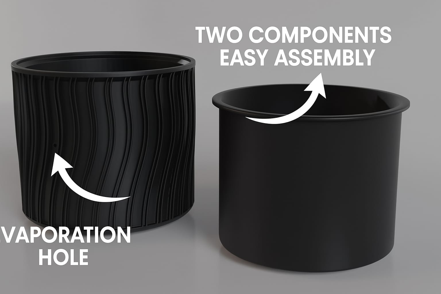 Drain & Evaporate Planter