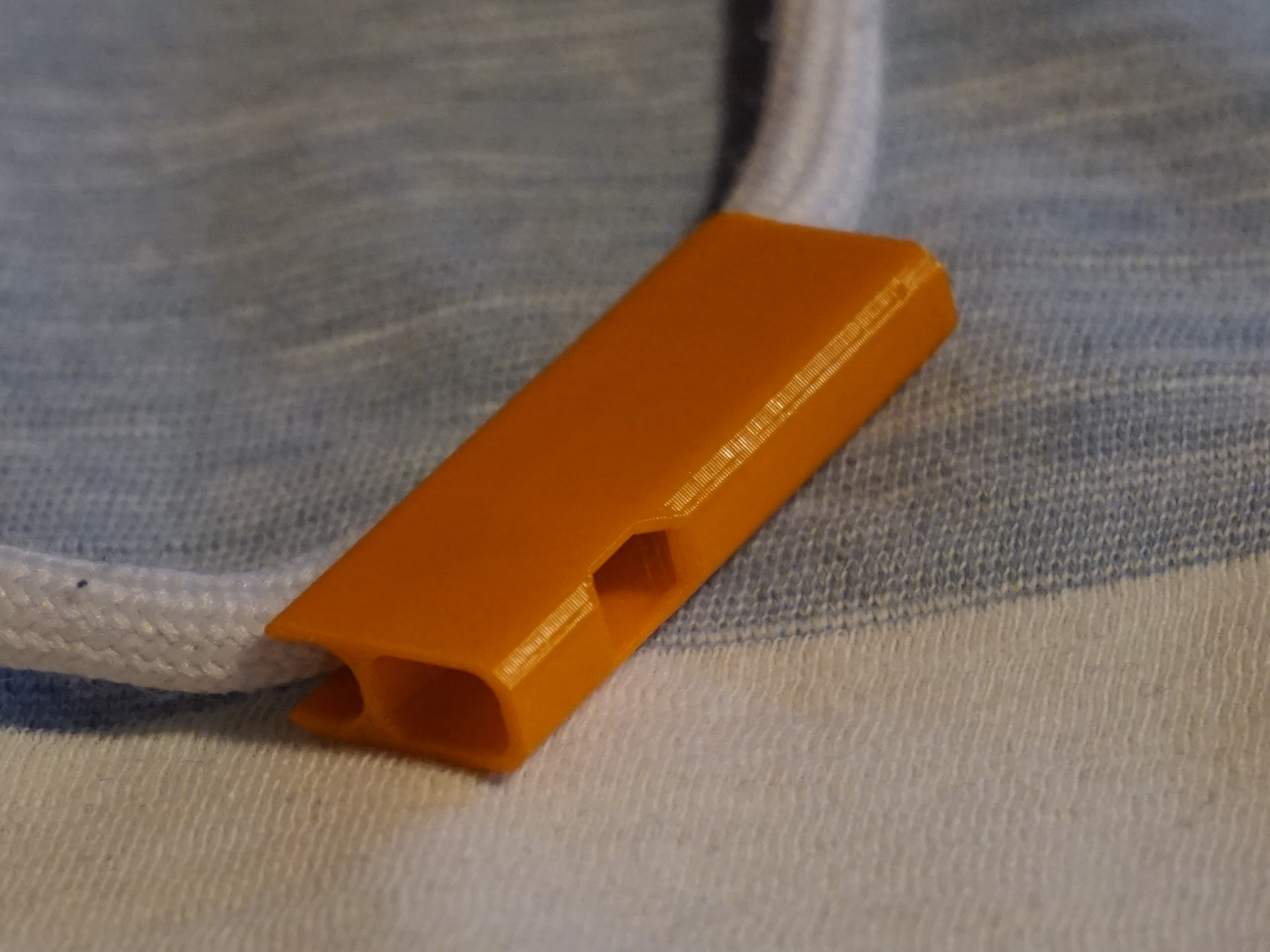 Print-in-Place Hoodie Whistle – Loud & Handy!