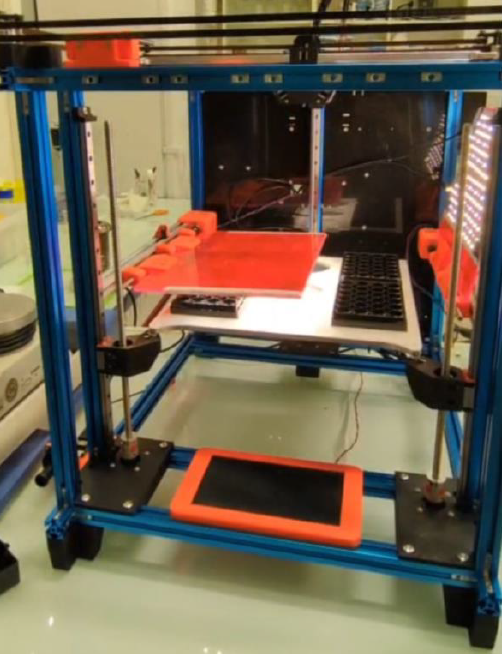 Lighting assembly mechanism — modular LED panel support system
