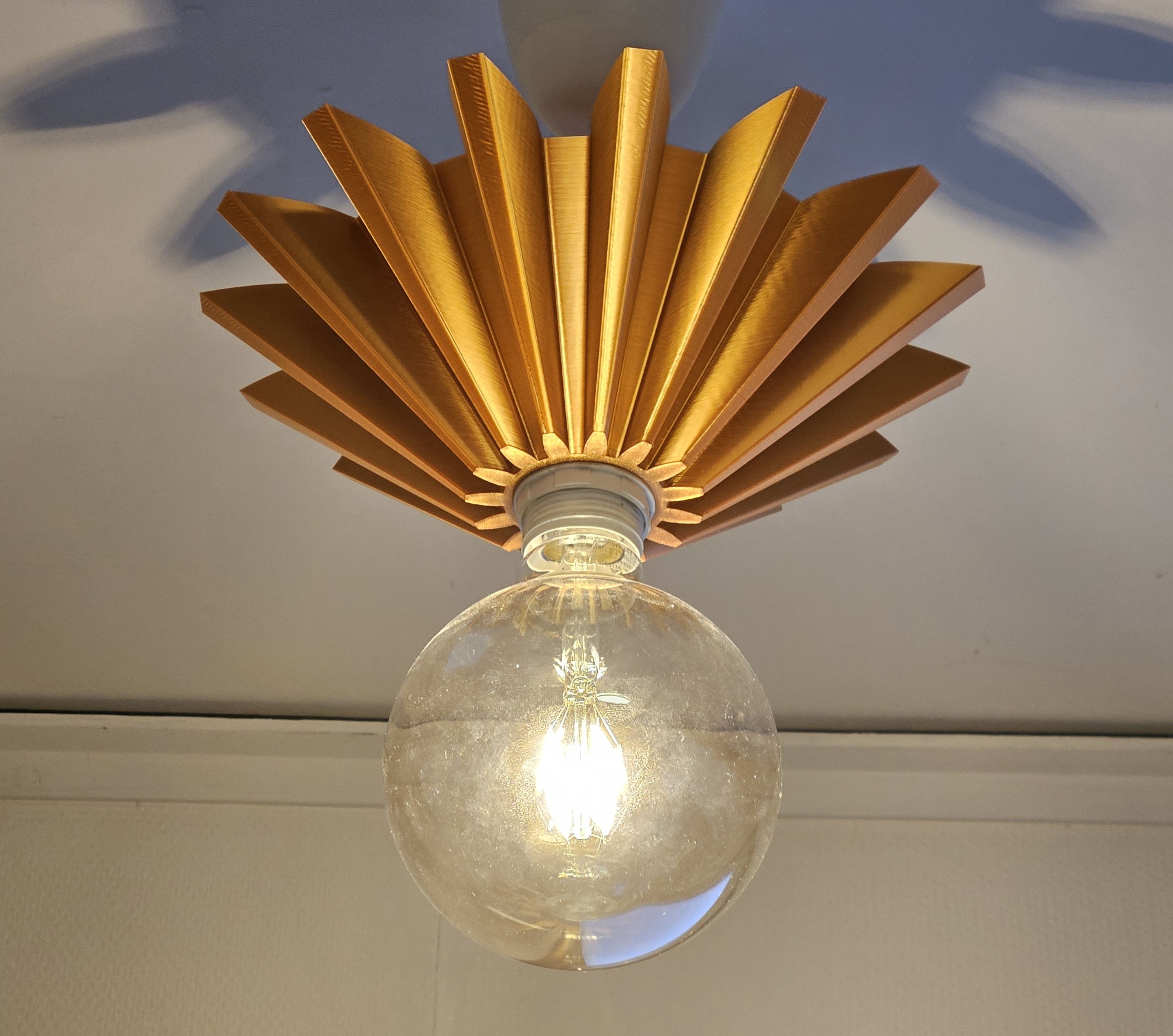 Steampunk Bevel Gear Lamp Shade