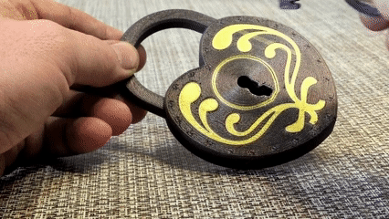 The Heart Lock: Functional 3D-Printed Padlock — thumbnail 5
