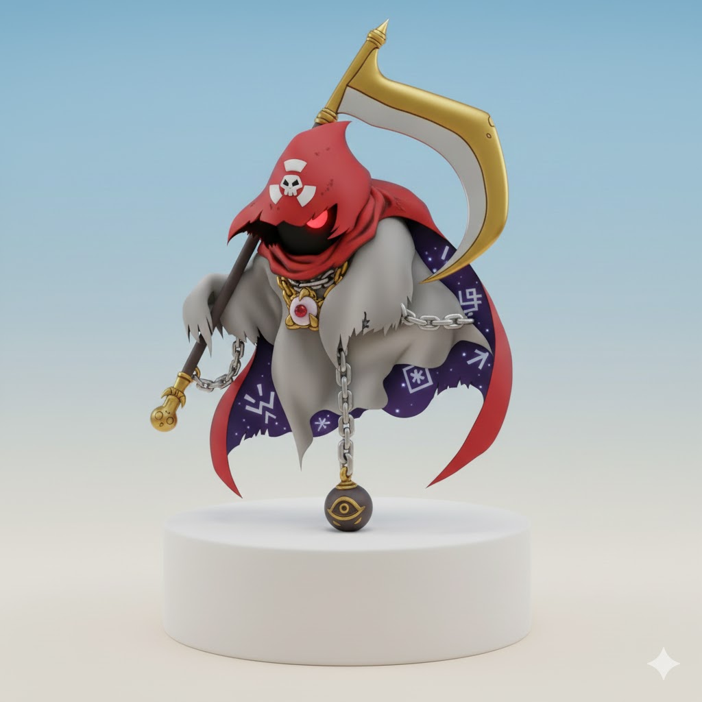 Fantomon Digimon Creature Model
