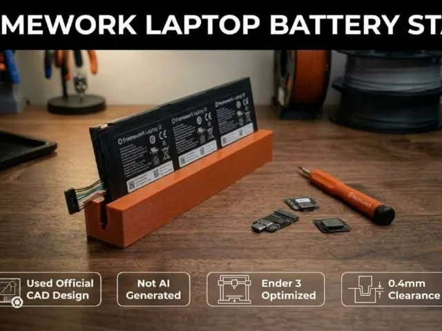 Stand for Framework Laptop 12 Battery