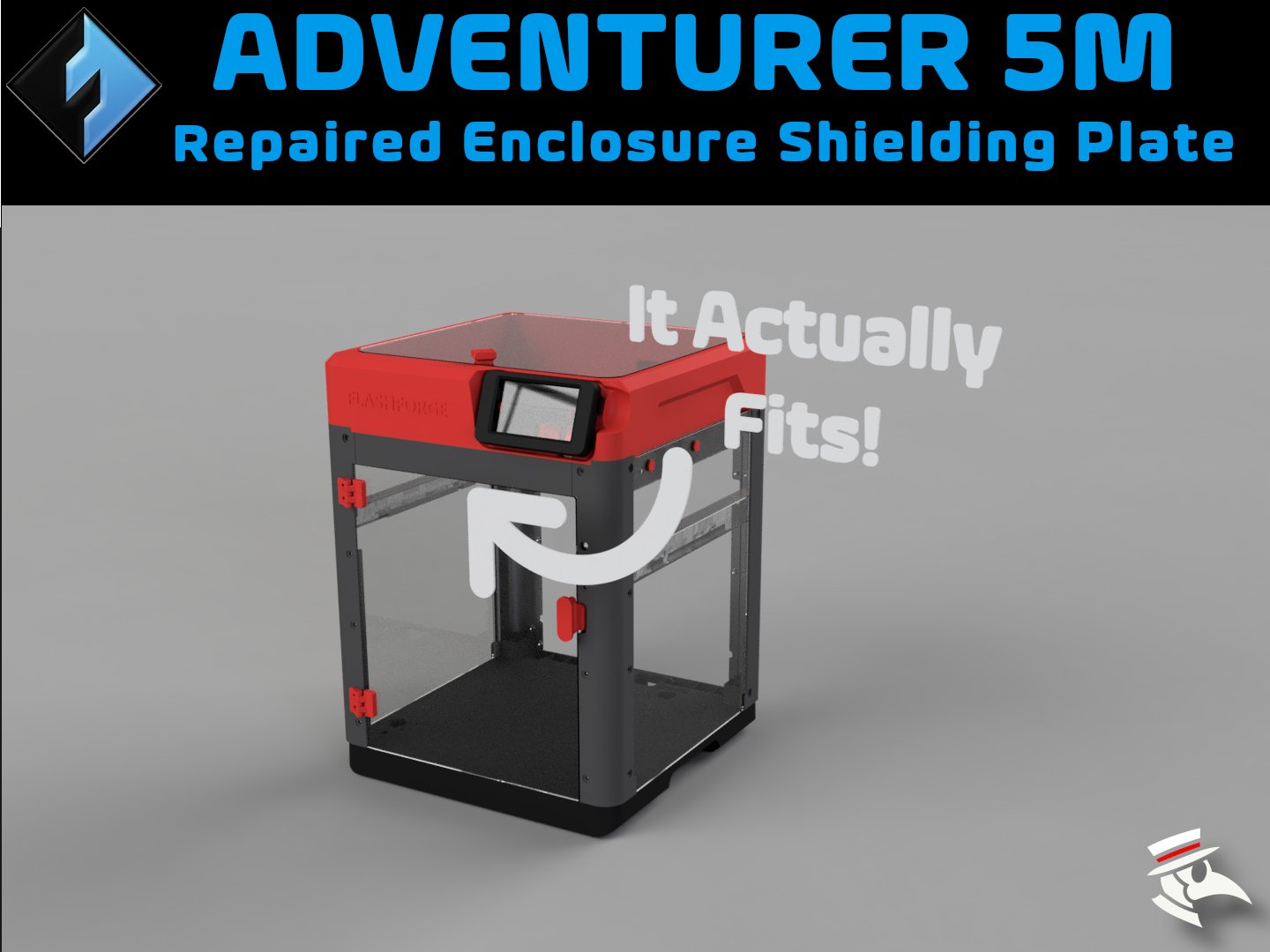 FlashForge Adventurer 5M Shielding Plate