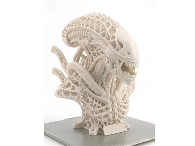 Voronoi Xenomorph Bust